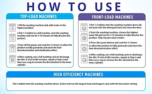 Washing Machine Washer Deep Cleaning Tablets