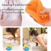 Multipurpose Silicone Antibacterial Washing Scrubber Pads - Pack of 5