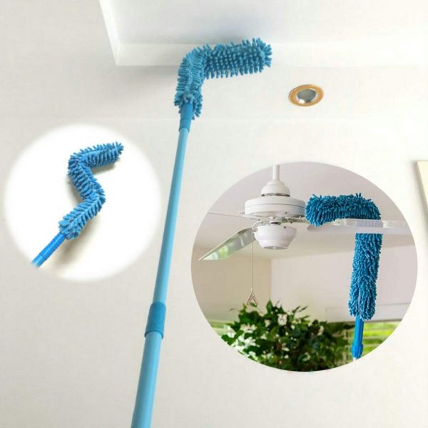Multipurpose Foldable Telescopic - Fan / Wall Microfiber Duster