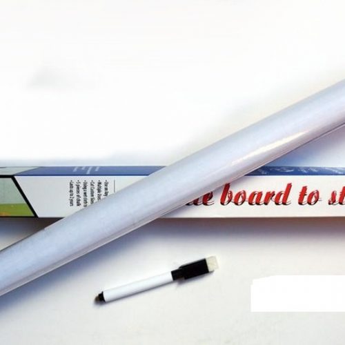 Self Adhesive Erasable White Board Sticker with Marker