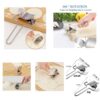Stainless Steel Poori Cutter / Dumpling Cover Cutter Combo (Set of 2 : 1 Small Cutter & 1 Big Cutter )
