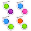 Simple Dimple Fidget Toy Mini Keychain
