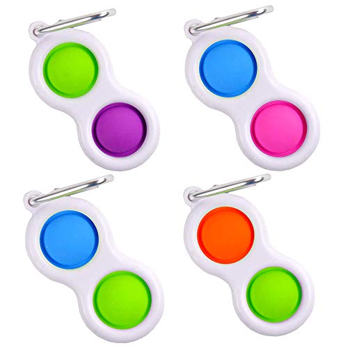 Simple Dimple Fidget Toy Mini Keychain