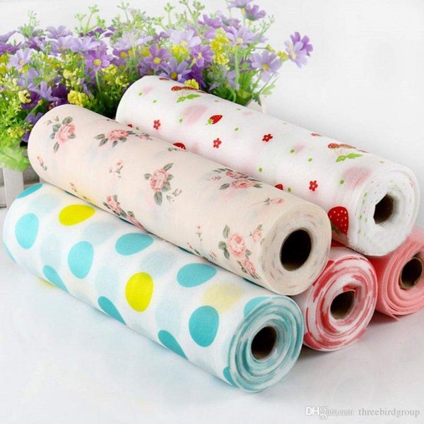 Anti-slip Waterproof Kitchen Cupboard Drawer Liners Mat Roll - 3 Meter