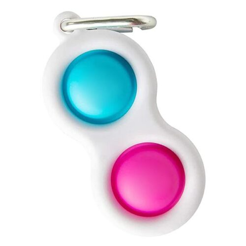 Simple Dimple Fidget Toy Mini Keychain