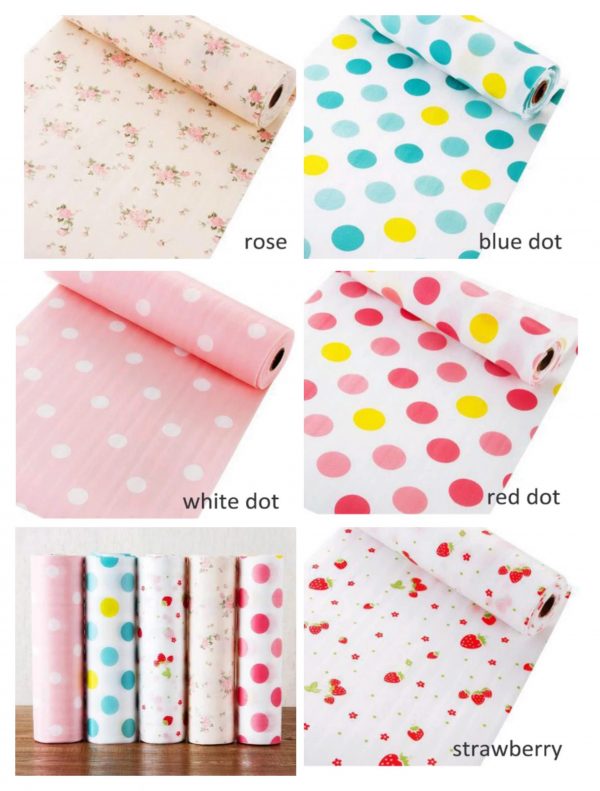 Anti-slip Waterproof Kitchen Cupboard Drawer Liners Mat Roll - 3 Meter