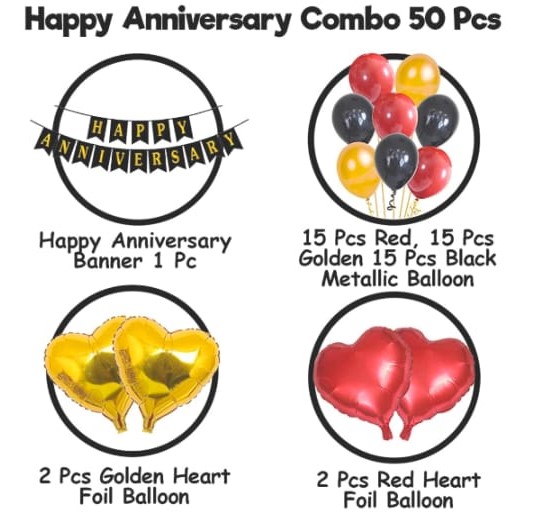 Anniversary Decoration Set