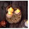 Smokeless Water Sensor LED Tea Light Candles - Pack of 12