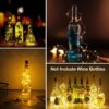 20 LED Bottle Cork String Lights - 2 Meter - Pack of 5