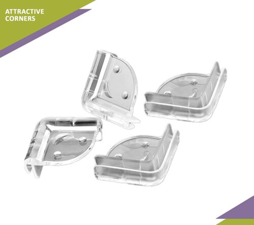 Corner Safety Silicon Edge Protector with Smiley Shape