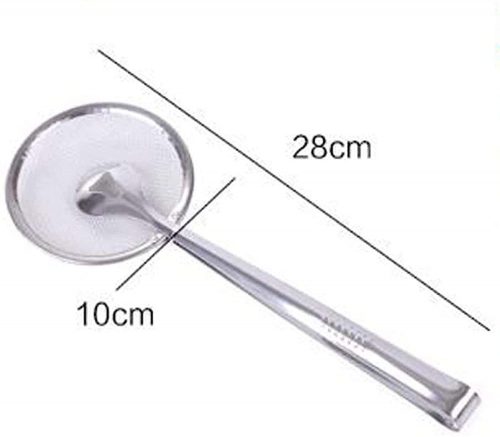 Stainless Steel 2 in 1 Frying Strainer Tong