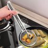 Stainless Steel 2 in 1 Frying Strainer Tong