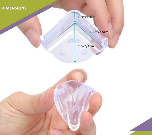 Corner Safety Silicon Edge Protector with Smiley Shape