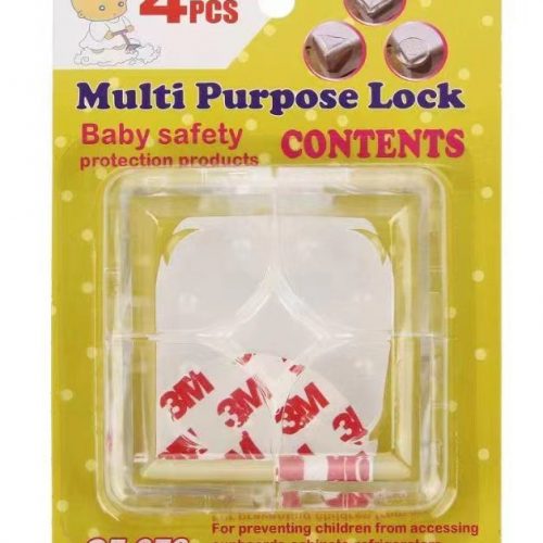 Corner Safety Silicon Edge Protector with Smiley Shape