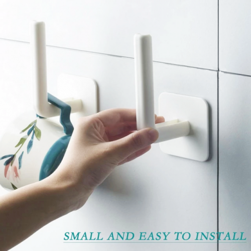 Multifunctional Self Adhesive Helping Hook Holder - Pack of 4