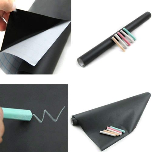 Self Adhesive Erasable Blackboard Sticker For Writing with Chalk