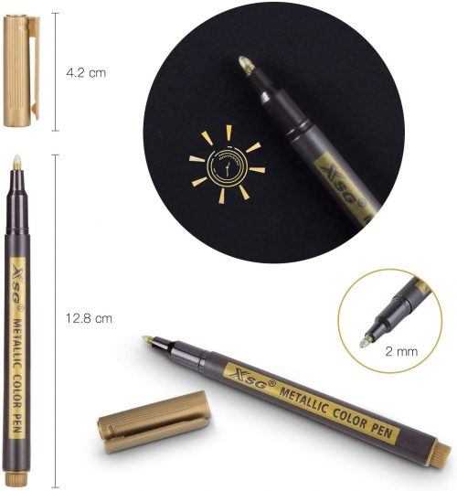 Metallic Color Pen Set of 10