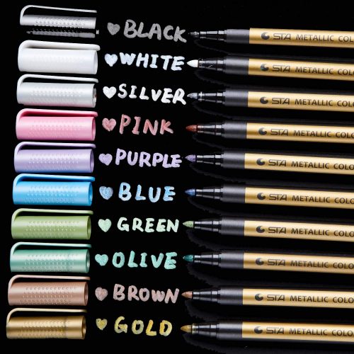 Metallic Color Pen Set of 10
