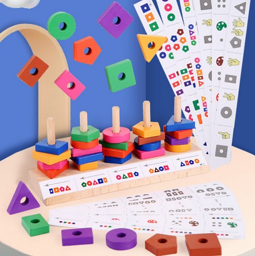 Wooden Block Matching Puzzle Game