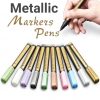 Metallic Marker Pens - 10 Colors