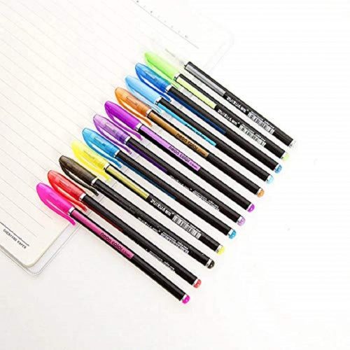 Neon Metal Color Pen Set of 12