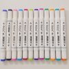 Dual Tip Touch Markers - Set of 12 Colors