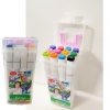 Dual Tip Touch Markers - Set of 12 Colors