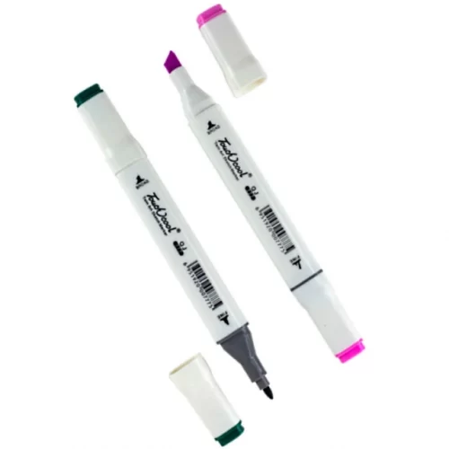 Dual Tip Touch Markers - Set of 12 Colors