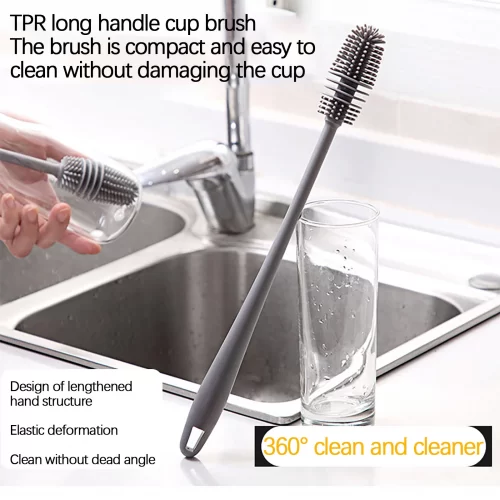 Silicone Multipurpose Bottle Cleaning Brush