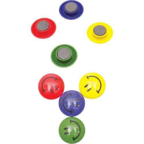 Multicolor Smiley Magnets