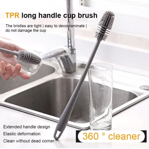 Silicone Multipurpose Bottle Cleaning Brush