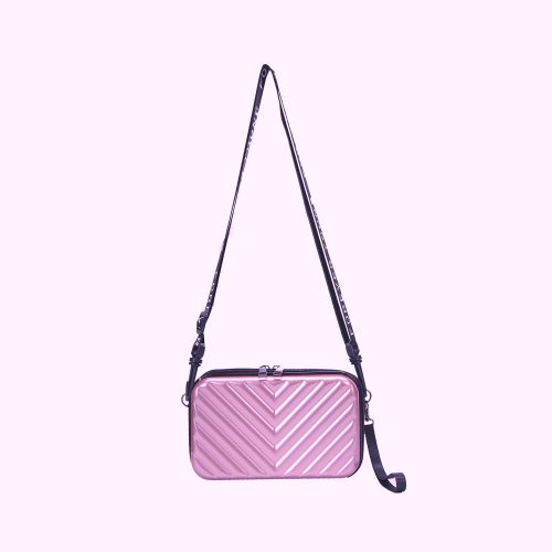 Mini Suitcase Hardcase Clutch Sling Bag