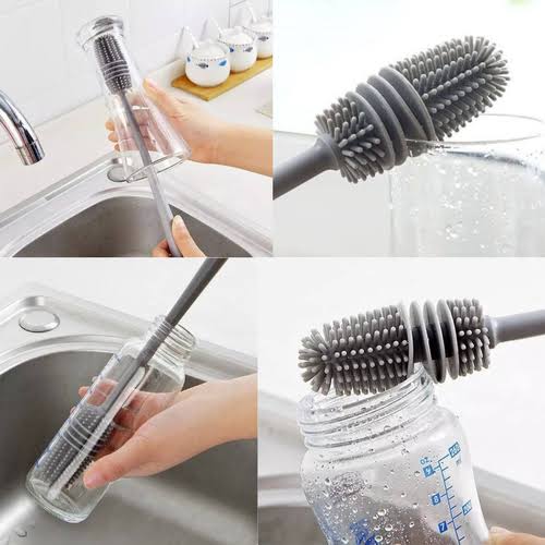 Silicone Multipurpose Bottle Cleaning Brush