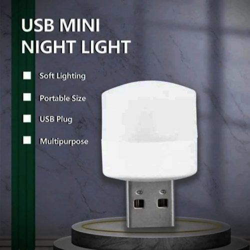 Portable Mini USB LED Bulb Lamp - 1 Watt