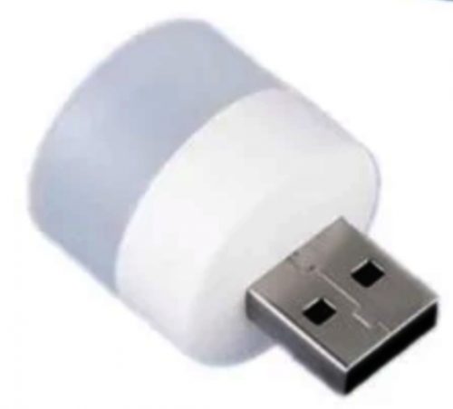 Portable Mini USB LED Bulb Lamp - 1 Watt