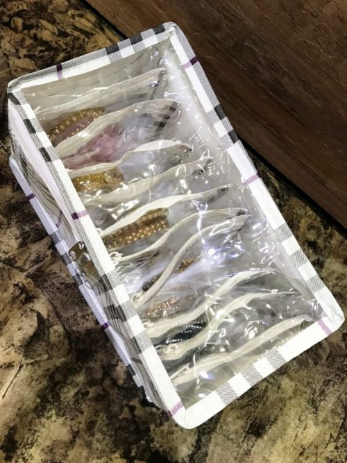 Jewellery Organiser with10 Pouches