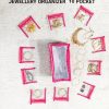Jewellery Organiser with10 Pouches