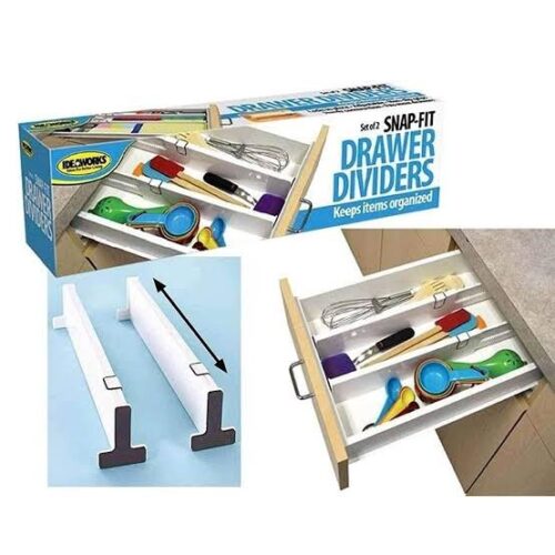 Adjustable Drawer Dividers