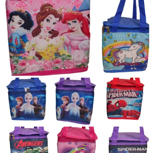 Rectangular Tall Kids Tiffin Lunch Picnic Bag