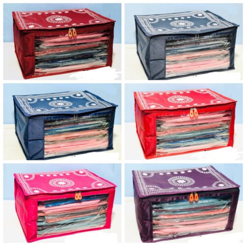 Warli Box Saree Cover