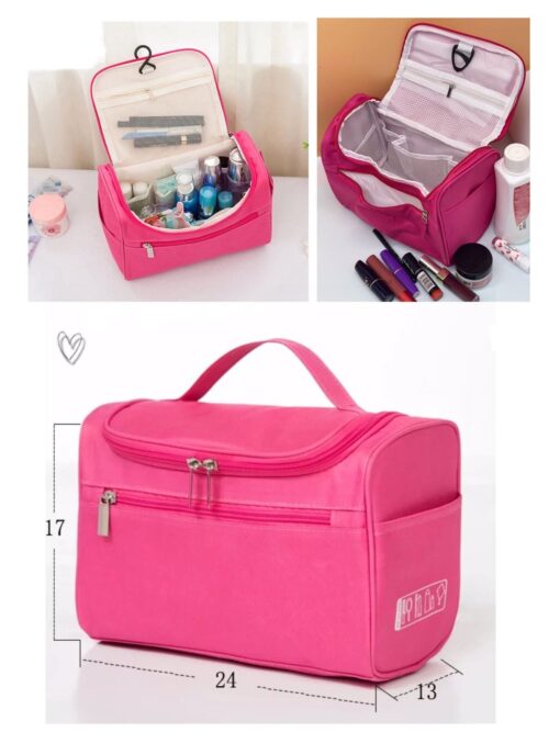 Unisex Travel Cosmetic Makeup Organizer Toiletry Bag