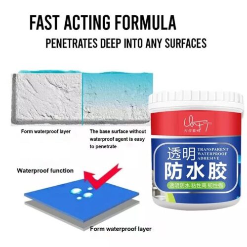 Transparent Waterproof Adhesive Crack Seal Agent