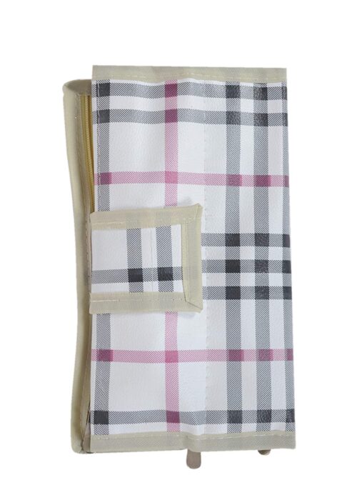 6 Compartments Foldable Watch Storage Organizer Roll On Pouch