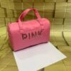 PINK Mini Duffle Cosmetic Bag