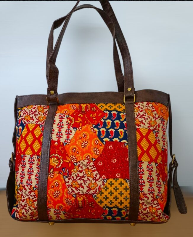 Red Ethnic Patch