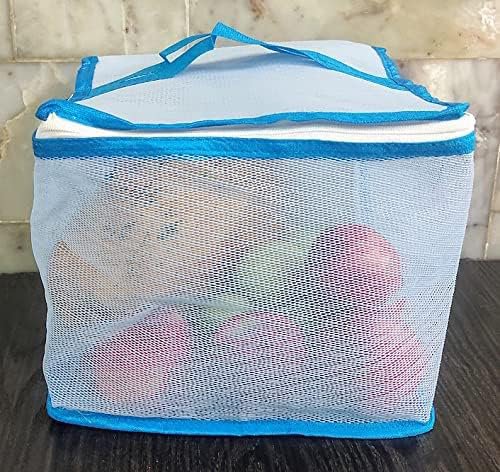 Net Food Cover Box / Mesh Fruit Basket – Pack of 1