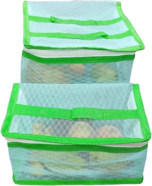 Net Food Cover Box / Mesh Fruit Basket – Pack of 1