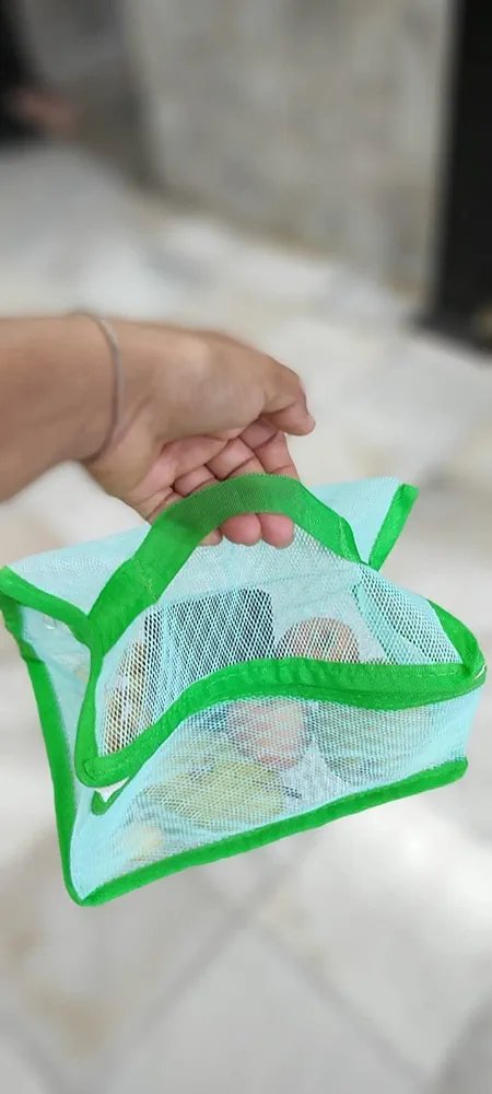 Net Food Cover Box / Mesh Fruit Basket – Pack of 1