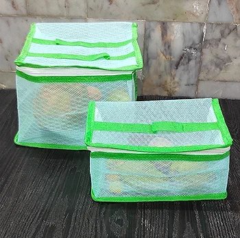 Net Food Cover Box / Mesh Fruit Basket – Pack of 1