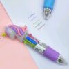 Beautiful Unicorn 4 in 1 Mini Color Pen